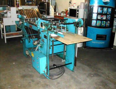 Used Baum Paper Folder
